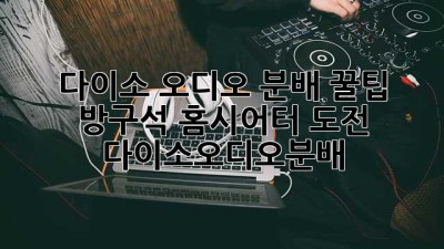 다이소 오디오 분배 꿀팁🍯 방구석 홈시어터 도전! #다이소오디오분배